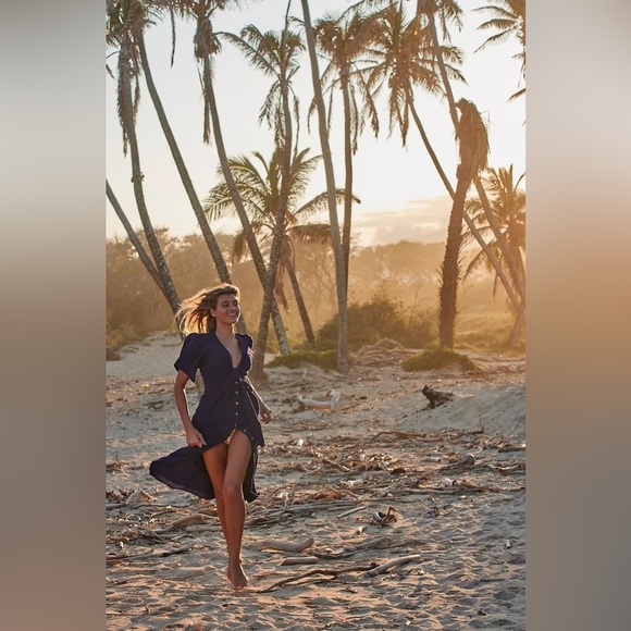 ❤️Free People Vintage Summer Midi Dress - Picture 6 of 8